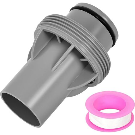 CCYKXARaccord de tuyau 38 mm pour tuyaux de 1,5", pompe de piscine, filtre à sable, raccord de tuyau, adaptateur de tuyau E (1/5)