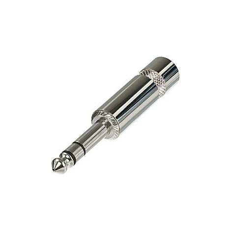 Connettore JACK metallico maschio stereo da 6,3 mm NEUTRIK REA