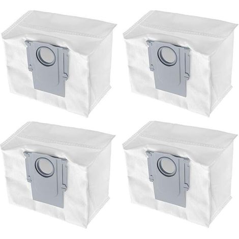 Confezione da 4 sacchetti per aspirapolvere Roborock S8+/ S8 Pro Ultra/ S7 MaxV Ultra/ S7 Pro Ultra/ Q7+ / Q7 Max+/ Q5+ (1/5)