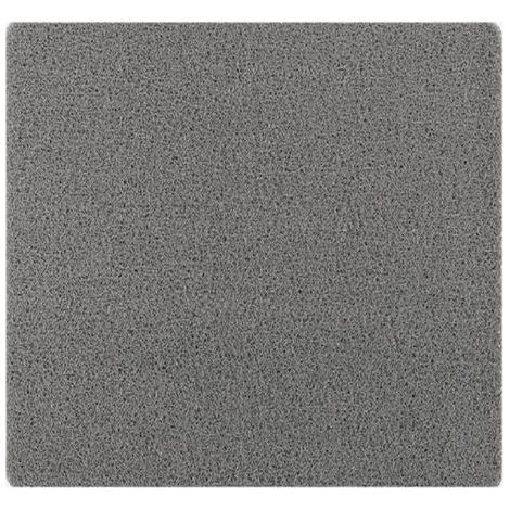 Tapis de douche antidérapant,60x60centimètre-Avec trou de drainage-gris (1/5)