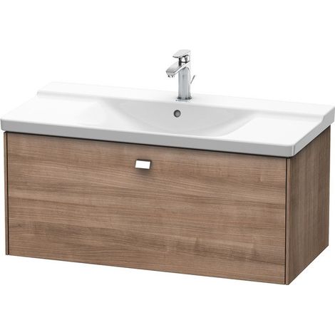Meuble sous-vasque BRIOSO poignée chromé 450x1020x479mm cerise du tessin
