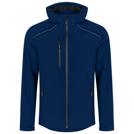 Veste softshell d'hiver. bleu marine. Taille L. (1/3)