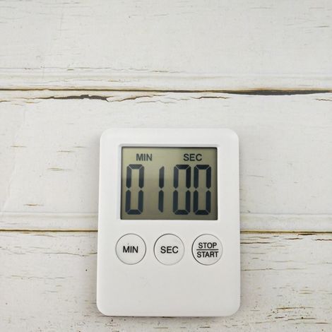 1Pcs Minuteur De Cuisine Numérique Mini minuteur de Cuisine magnétique LED Compte à rebours pour Cuisiner, Jouer, Cuisiner, Faire de l'exercice. (1/5)