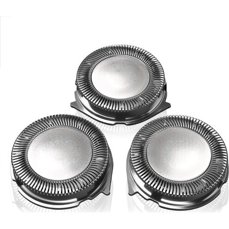 SH30 Tête de rasoir compatible avec Philips Series 3000, 1000, Star Wars, Aquatouch, Système rotatif à 360°, Nettoyage Facile (3 unités) (1/5)
