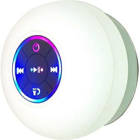 Online Store - Enceinte de douche sans fil étanche à ventouse, Bluetooth 5.0 (1/4)