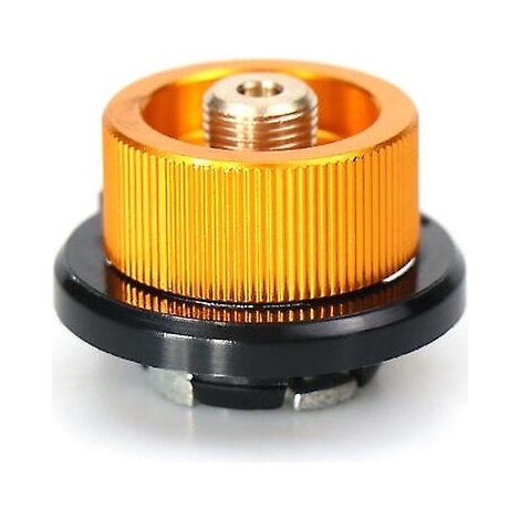Adaptateur pour bouteille de gaz, convertisseur de camping, adaptateur de valve pour cartouche de gaz, réchaud de camping Covert Linda (1/2)