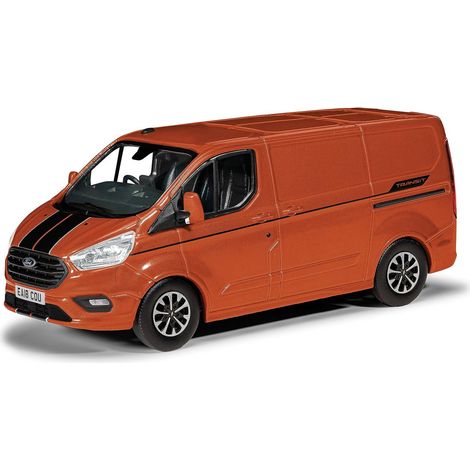 Corgi VA15101 Ford Transit Custom Sport, Orange Glow Vanguards