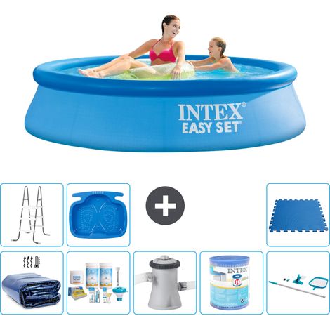 Intex Piscine Easy Set Ronde - 244x61 cm - 9-pièces S30421 (1/5)