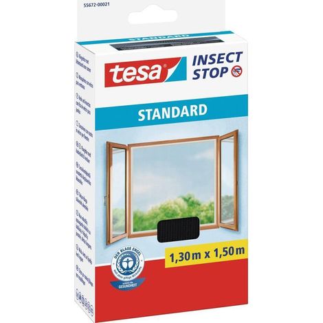 Tesa Insect stop Standard 1,5mx1,3m antracita 55672 (1/3)