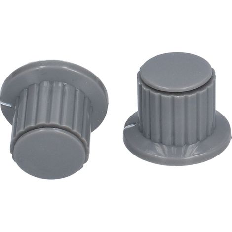 50 pièces Boutons de potentiomètre lisse sans bavure résistant à la corrosion WH118 2W 20S