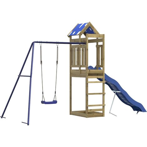 Outdoor Playset Impregnated Wood Pine vidaXL (1/5)