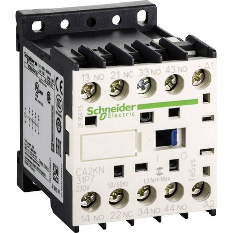 Schneider Electric CA2KN31P7 Contattore ausiliario 3 NA, 1 NC 1 pz. (1/2)