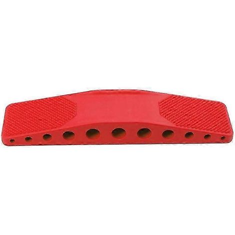 Brosse de toilettage professionnelle Master Groomer 2.0 rouge avec poignée ergonomique (1/5)