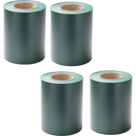 SWANEW Strisce privacy, PVC, strisce paravento, tappeto a doppia asta 35mx4 Verde (1/5)