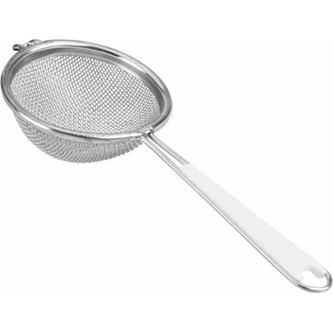 Küchensieb fein 7 cm Aluminium mit Griffeinlage (1/2)