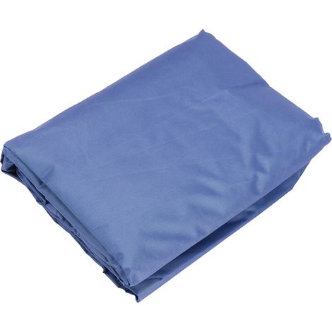 Housse de rechange imperméable et anti-poussière pour balancelle de jardin 3 places, bleue, 190 x 132 x 15 cm (1/5)
