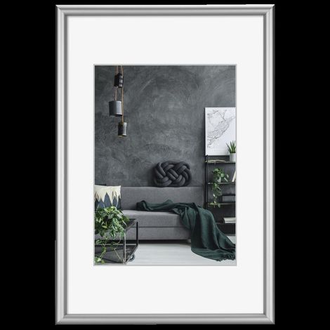 Hama Cornice in alluminio argento 22 x 31 cm elegante