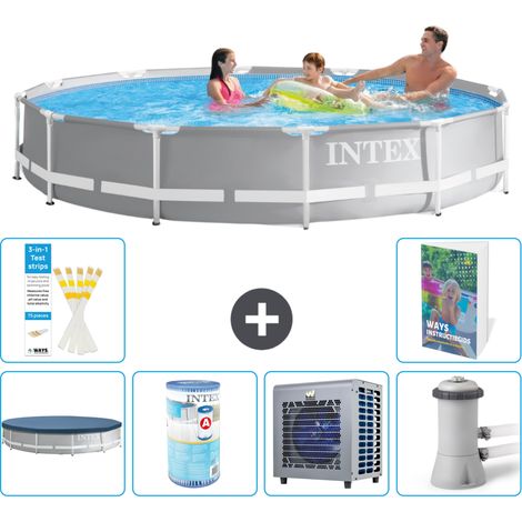Prism Frame Pool Rund - 366x76 cm - 7-teilig  S29 (1/5)