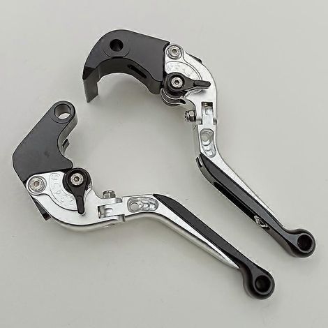 Moto GSX-S1000 de grosse cylindrée : nouveau klaxon de frein en alliage d'aluminium, poignée d'embrayage modifiée, accessoires de biellette de direction (argent 1) (1/5)