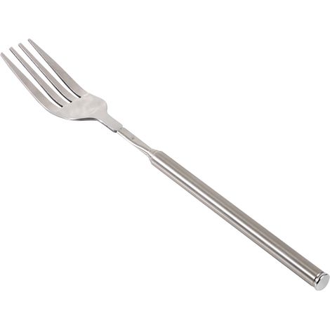 BBQ manche long télescopique fourchette dessert fruit dîner inoxydable couvert