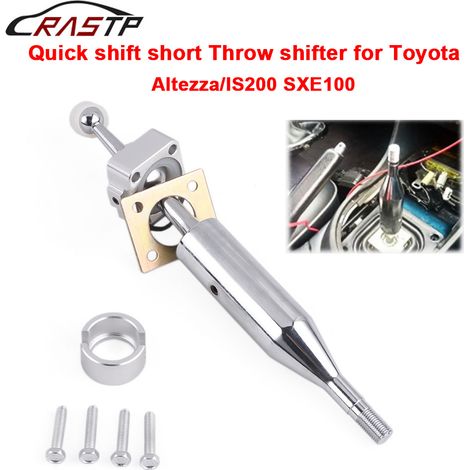 Auto-Modifikationsteile, Schalthebel, Schaltknauf, kompatibel mit Toyota-Modellen – silber (1/4)