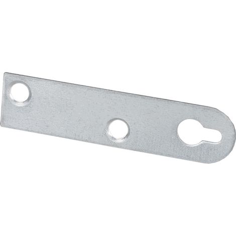 COFAN colgador bocallave 17 x 70 mm caja 200 unid. , Chapa tipo colgador destinada a la sujeción de espejos, cuadros y cualquier objeto de decoración ligero.Dispone de dos agujer
