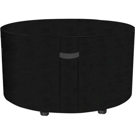 Bache Table de Jardin Ronde Housse pour Table de Jardin Imperméable Anti UV Oxford Robuste Protection Table Extérieur 120×75cm