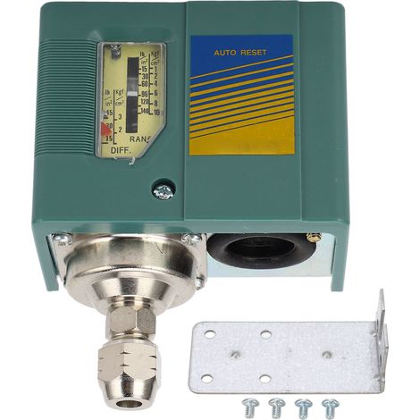 Interrupteur de pompe à air manométrique 10kgf/cm², contrôleur de pression pneumatique pour compresseur d'air. (1/5)