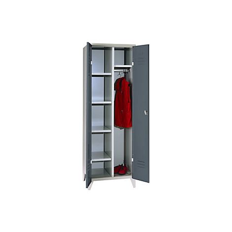 Wolf Armadio per pulizie Berlin 2 largh 600 mm 4 ripiani (1/4)