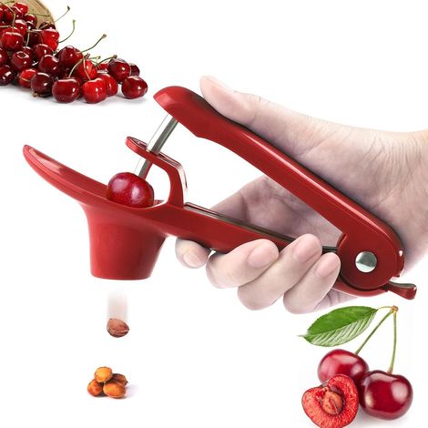 1 Dénoyauteur Acier Inoxydable Multicolore Outil Cuisine Retrait Noyau Cerise Usage Domestique (1/5)