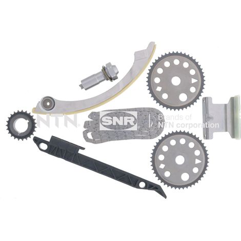 Kits de distribution avec chaîne - KDC453.01 - SNR - Compatible avec véhicule Vauxhall, Opel, Fiat, Alfa Romeo