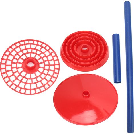 Beyamis Support pour pipettes à 98 trous, rouge, accessoire de laboratoire (1/5)