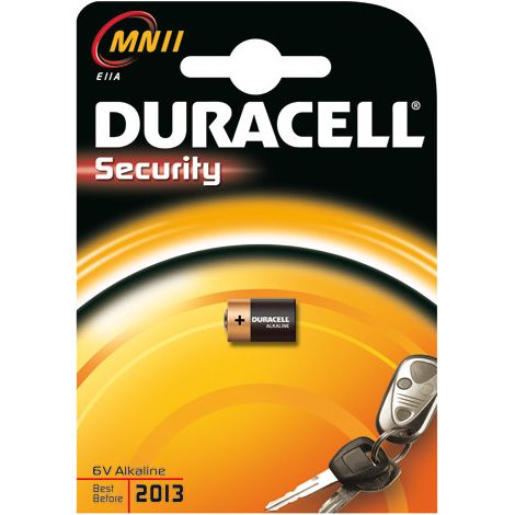 Alkaline Batterie duracell MN11 6 Volt 33 mAh kompakt