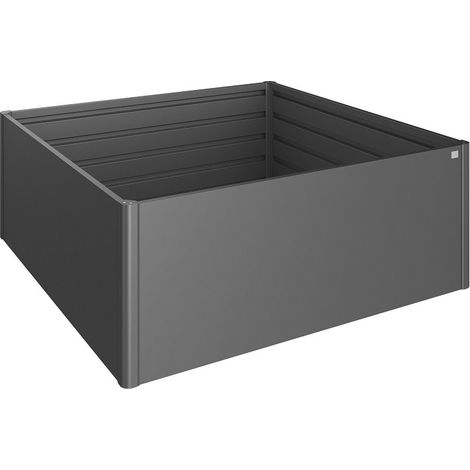 HUERTO URBANO METALICO DE BIOHORT 1.5 X 1,5 COLOR GRIS OSCURO METALICO (1/5)