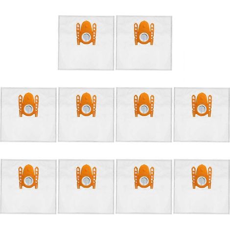 Lot de 10 sacs à poussière de rechange pour aspirateurs Bosch TypeG GL30, GL40, GL50 et BSG7 (1/5)
