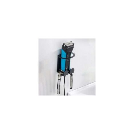 Rasiererhalter, Mehrzweck-Rasiererhalter aus Edelstahl, Wandhalterung für Elektrorasierer, selbstklebender Rasiererhalter (kein Bohren erforderlich), für Rasierer, Handtücher, Küche und Bad - Crezuo (1/4)