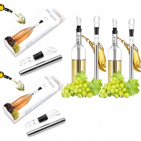 Bouchon en acier inoxydable pour bouteilles de vin, pour la conservation à domicile, les fêtes et le service au bar.-AquaForge (1/5)