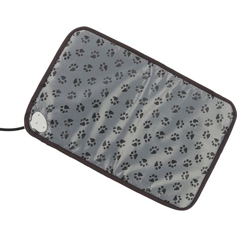 Elektrische Haustier-Heizmatte, dick, wasserdicht, auslaufsicher, gleichmäßige Wärmeverteilung, beheizte Liegematte für Katzen und Hunde, EU-Stecker 230 V (1/5)