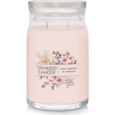 Candela Yankee Candle Rosa Ciliegia e Vaniglia 567g (1/2)