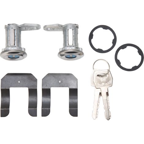 Lot de 2 cylindres de serrure de porte 5070001 antivol avec clés, remplacement du contacteur d'allumage pour camion Ford F100 F250 F350 (1/5)