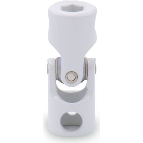Store Menuiserie – Genouillère pour volet roulant – Acier zingué et aluminium – Diamètre 12mm – Fixation avec vis fournies – Compatible systèmes manuels