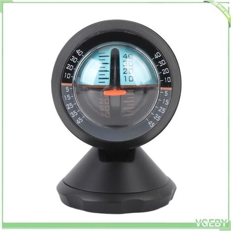 Inclinomètre, indicateur d'inclinaison de niveau d'angle de vision réglable en ABS, outil d'équilibrage de dégradé pour les voyages (1/4)