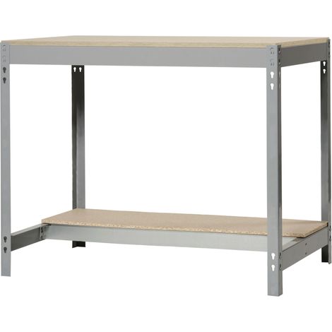 Simonrack Arbeitstisch grau 1200x750 mm robust