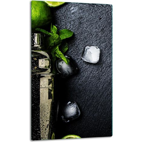 Glasplatte, Tischplatte, 30x52 Eis (1/5)