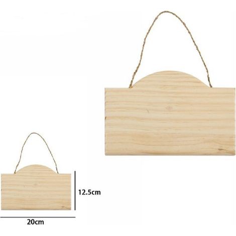 Trade Shop - DECOUPAGE-HÄNGEDEKORATION AUS HOLZ MIT SEILSCHILD 20 X 12,5 CM 74200A -
