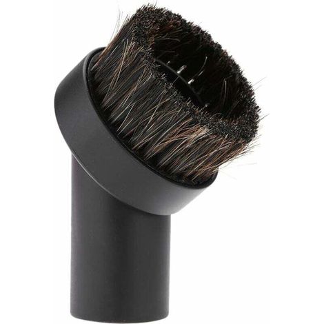 Brosse ronde en crin de cheval pour aspirateur – 1 pièce – 32 mm (1/5)