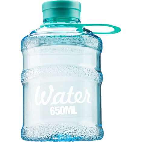 Mini seau créatif Simple, tasse d'eau pour étudiant, seau en plastique(bleu) (1/5)