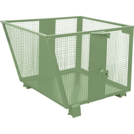 Bauer Südlohn Bac à grille BSK-G 90, peint, vert réséda