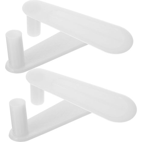 4 accessoires de support rideau lit, pieds presseurs en plastique (1/5)