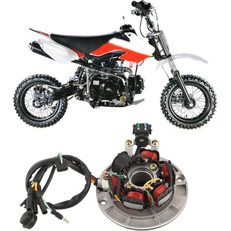 Bobine d'allumage magnéto avec témoin lumineux pour moto tout-terrain YX 150cc 160cc KAYO BSE SSR GPX Pitsterpro (1/5)